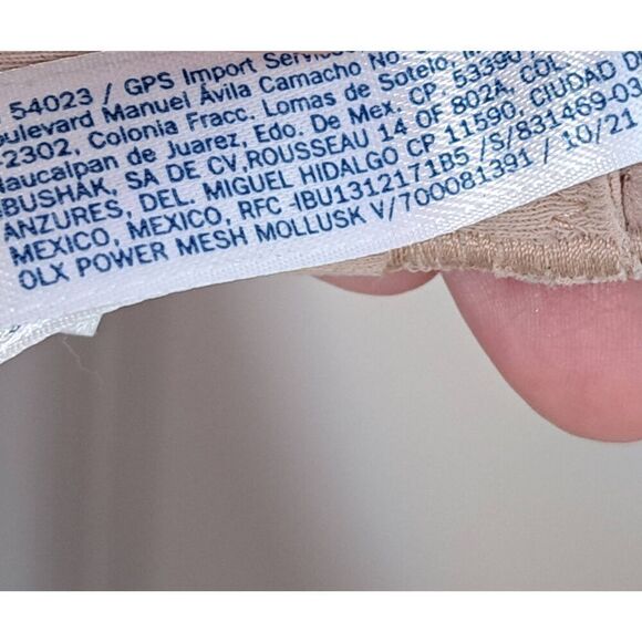 Old Navy Women's Plus Size Mesh Unlined Underwire Plunge Bra size 46D - Picture 7 of 7